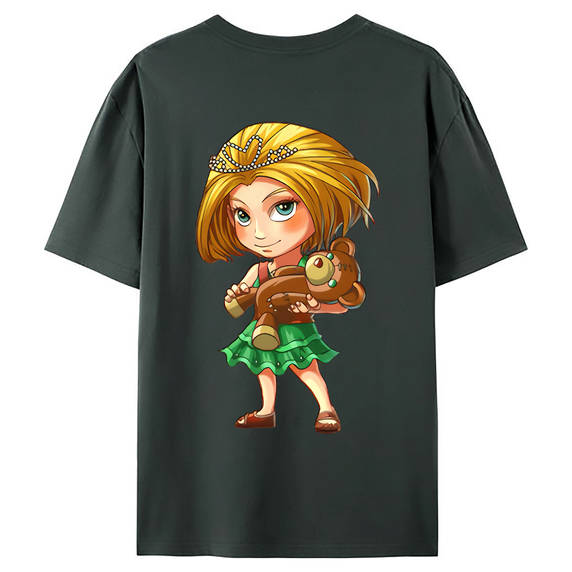 （画像用） リーグ・オブ・レジェンド League of Legends LOL 綿100％ メンズ半袖Tシャツ（バックプリント） 通気性